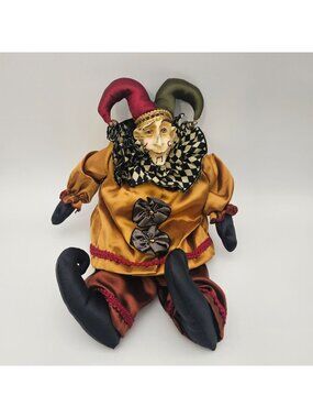 Wayne Kleski Harlequin Mardi Gras Jester Music Note Face Katherines Collection